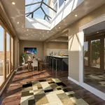 Basildon - Essex - Residential Extension - Internal cgi real