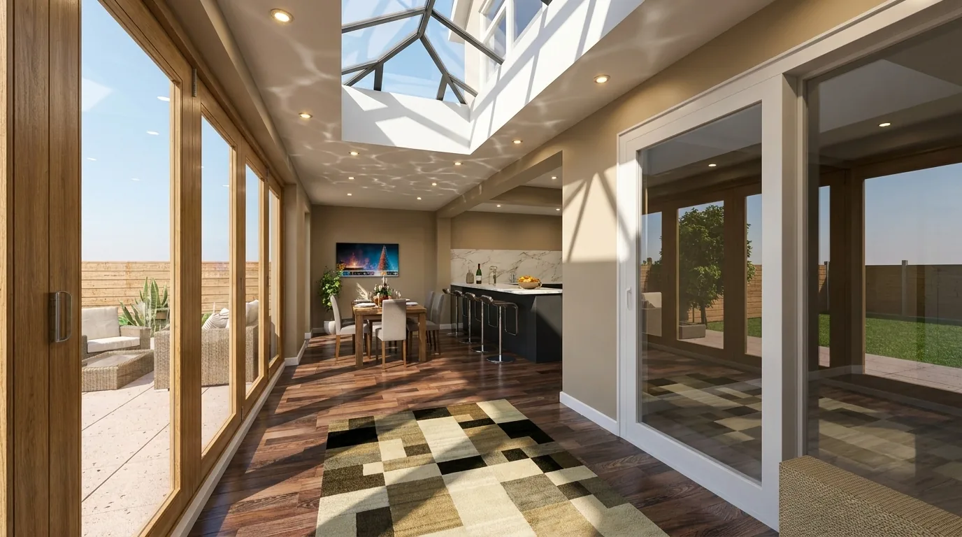 Basildon - Essex - Residential Extension - Internal cgi real