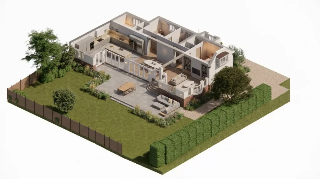 3D design for fixed price modelling and extension