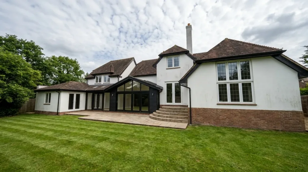 Coldharbour - Tonbridge - Residential Extension - Realistic rear render