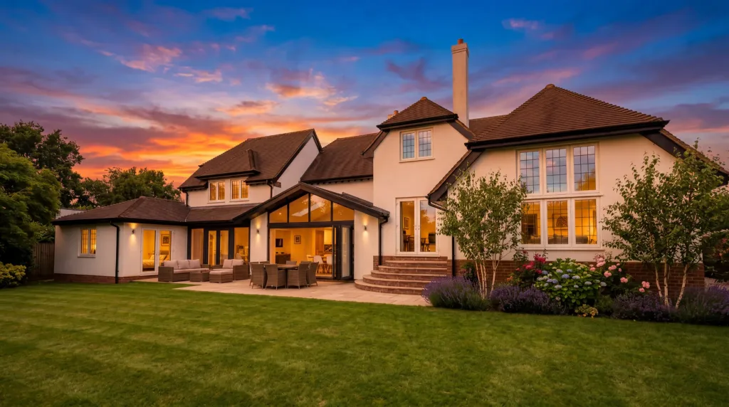 Coldharbour - Tonbridge - Residential Extension - sunset design
