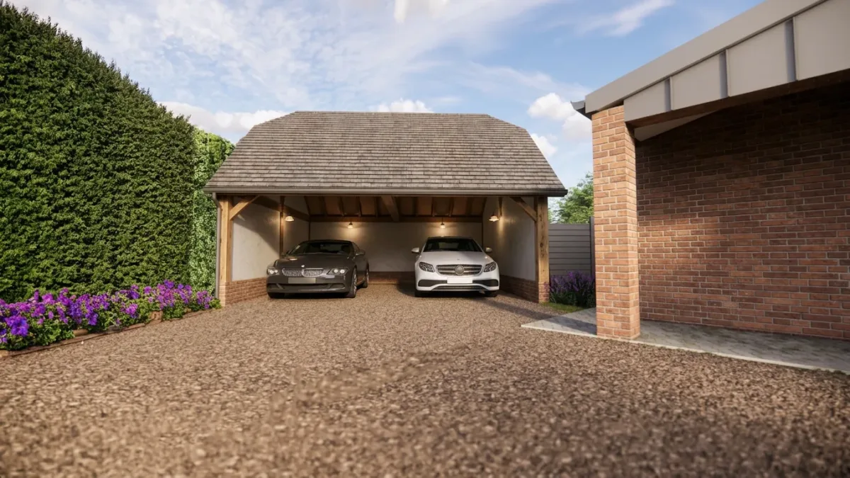 Hadlow - Hadlow - Annex - Car port and annext design