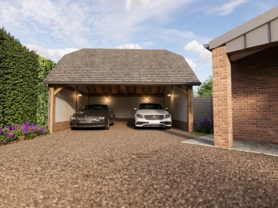 Hadlow - Hadlow - Annex - Car port and annext design