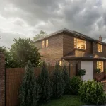 Loampits - Tonbridge - Residential Extension - External CGI Side Extension