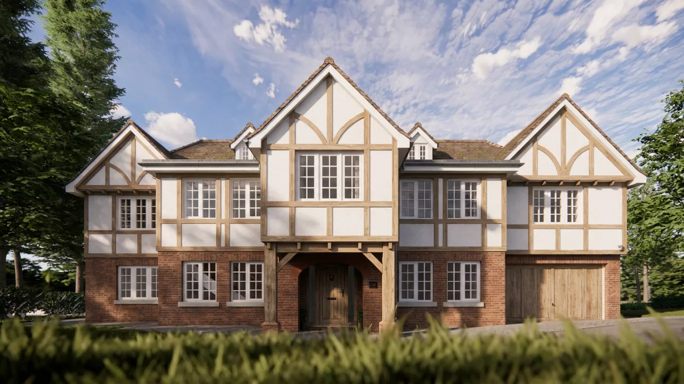 Photorealistic CGI architectural visualisation Residential Architecture Tonbridge