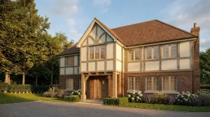 Springfield - Oxted - New Build - Oak frame building