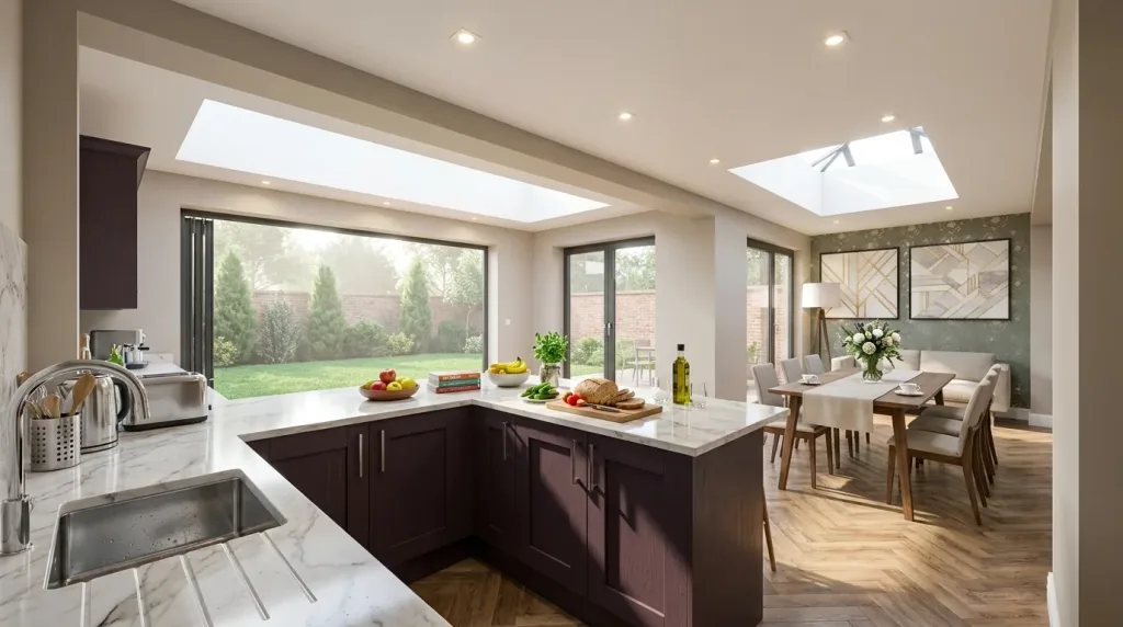 Trenchwood - Tonbridge - Residential Extension - Internal cgi realistic
