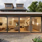 Tryfan - Chelmsford - Residential Extension - Modern rear extension timber cladding conservation area