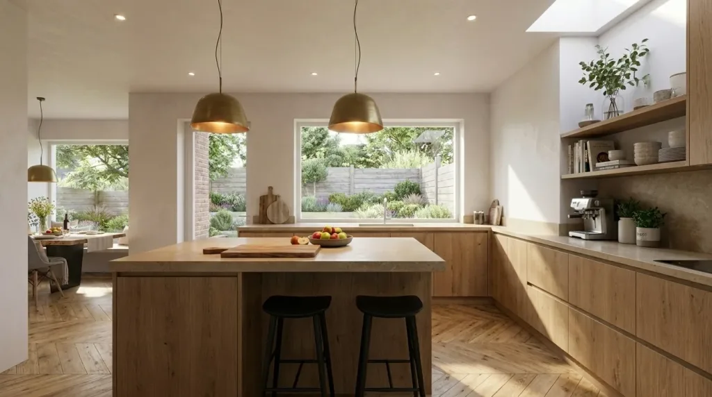 Tryfan - chelmsford - Residential Extension - Internal view of kitchen