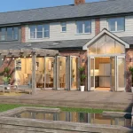 Westwood - Eastwood - Residential Extension - Rear extension with apex roof and pergola