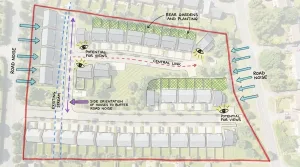 Willow Lane - Paddock Wood - Masterplan - Residential development constraints