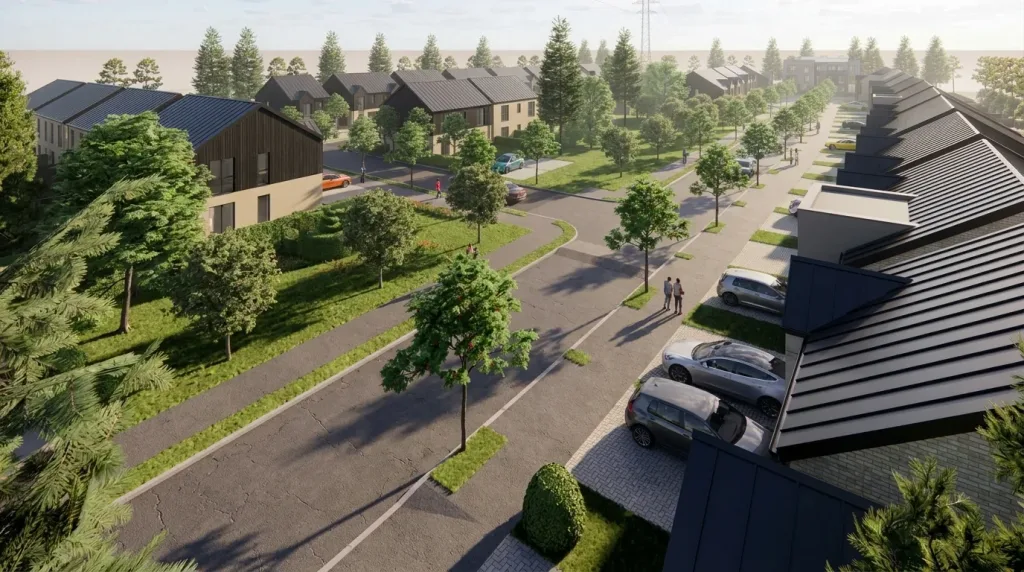 Willow Lane - Paddock Wood - Masterplan - Residential development greenbelt